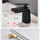 Brass Waterfall Faucet Set MT1003 | Lead-Free & Corrosion-Resistant - Image 6