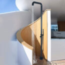 Outdoor Shower Column Cold and Hot Outdoor Bathing Pool Beachside Shower Set HW1004 - Image 4