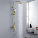 European Style Hotel & Home Gold Hot and Cold Water Bathroom Shower Set LM2302 - Image 2
