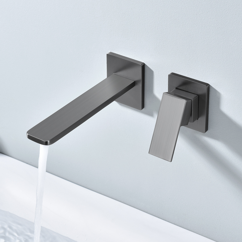 Concealed Brass Faucet for Hotel and Home Hot and Cold Washbasin Faucet AM2201