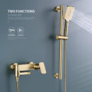 Brass Bathtub Faucet Wall-mounted Hot and Cold Hotel Home Shower Set ZY1007 - Image 1