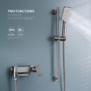 Brass Bathtub Faucet Wall-mounted Hot and Cold Hotel Home Shower Set ZY1007 - Image 3