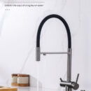 Stainless Steel Kitchen Sink Faucet with Water Purifier Pull Out Hot and Cold Dual Purpose Single Hole Faucet CF2501 - Image 2