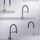 Stainless Steel Kitchen Sink Faucet with Water Purifier Pull Out Hot and Cold Dual Purpose Single Hole Faucet CF2501 - Image 3