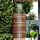 Stainless Steel Outdoor Floor-Standing Rain Shower Column Set For Villa Pool Bath Center Beach HW1001 - Image 2