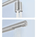 stainless steel outdoor swimming pool hot and cold dual control floor standing shower faucet set hw2502