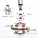 Stainless Steel Outdoor Floor-Standing Rain Shower Column Set For Villa Pool Bath Center Beach HW1001 - Image 7