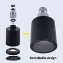 brass shower head shower set hotel bathing area nordic style homestay concealed wall shower al2003