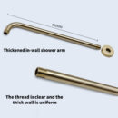 in wall concealed shower shower bed and breakfast hotel bath center bathhouse faucet shower la2002