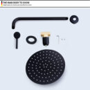 in wall concealed shower shower bed and breakfast hotel bath center bathhouse faucet shower la2002