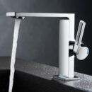 copper basin faucet bathroom counter basin single hole hot and cold washbasin faucet mt2540