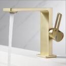 copper basin faucet bathroom counter basin single hole hot and cold washbasin faucet mt2540