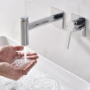 all copper multifunctional concealed basin faucet in wall hot and cold bathroom cabinet rotating wash faucet am2510