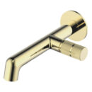 all copper simple luxury concealed basin faucet wash basin in wall hot and cold dual control single hole wash faucet am2514