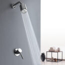 brass shower head shower set hotel bathing area nordic style homestay concealed wall shower al2003