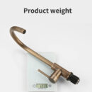 kitchen household vintage sink faucet, splash proof hot and cold dual control cf2301