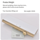 household bathroom hot and cold button shelf all copper can be raised and lowered multifunctional rain shower sprinkler set lm2536