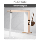 copper basin faucet bathroom counter basin single hole hot and cold washbasin faucet mt2540