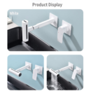 all copper multifunctional concealed basin faucet in wall hot and cold bathroom cabinet rotating wash faucet am2510