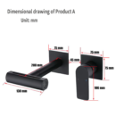 all copper multifunctional concealed basin faucet in wall hot and cold bathroom cabinet rotating wash faucet am2510