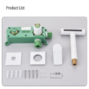 all copper multifunctional concealed basin faucet in wall hot and cold bathroom cabinet rotating wash faucet am2510