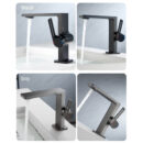 copper basin faucet bathroom counter basin single hole hot and cold washbasin faucet mt2540
