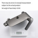 all copper bathroom household shower set surface mounted multifunctional hot and cold shower with top spray shower lm2532
