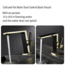 copper basin faucet bathroom counter basin single hole hot and cold washbasin faucet mt2540