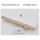 household bathroom hot and cold button shelf all copper can be raised and lowered multifunctional rain shower sprinkler set lm2536