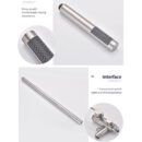 outdoor floor standing faucet, vertical high end shower, stainless steel beach hot and cold shower column set hw2503