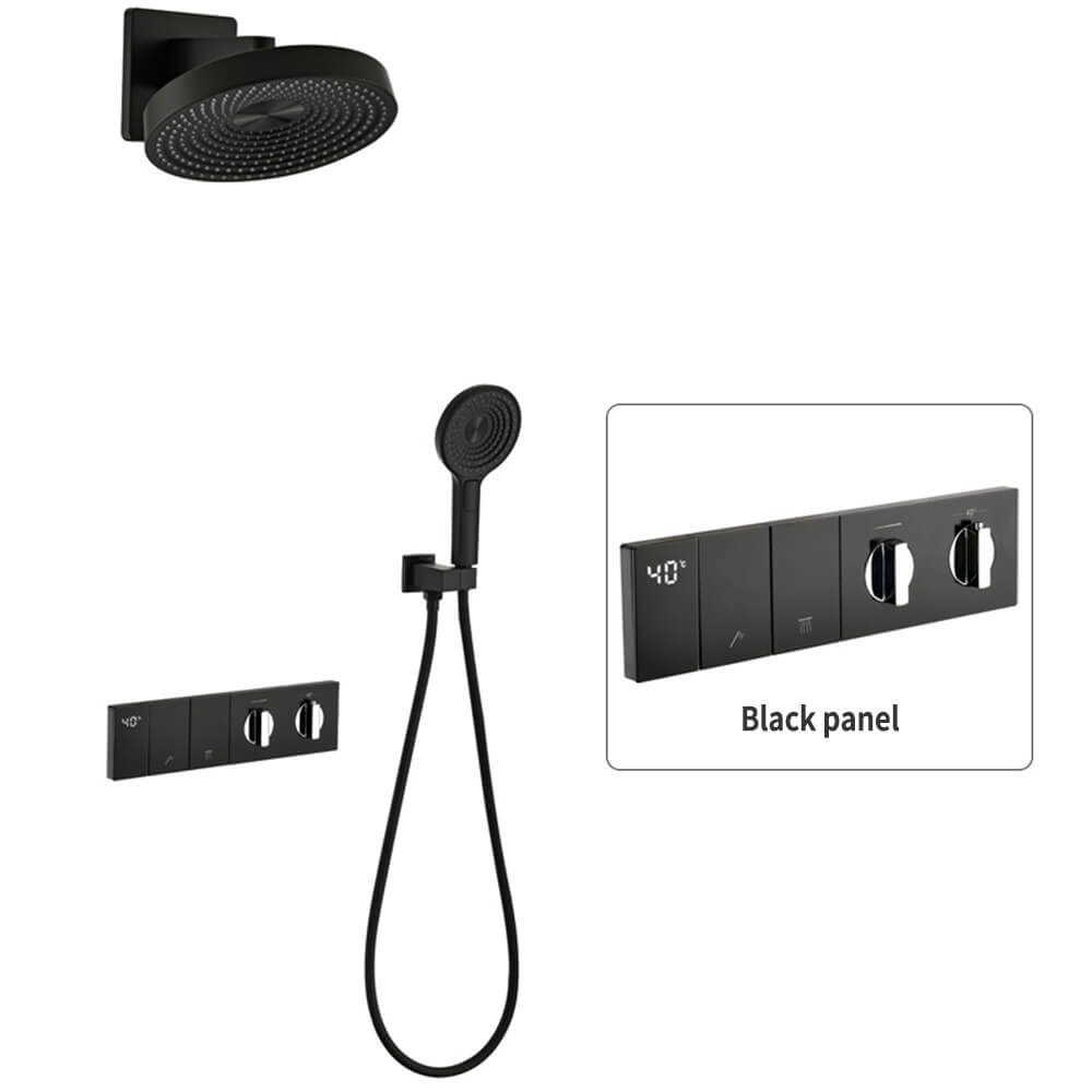 (Type A) Black + Black Panel + Digital Display Constant Temperature 2 Functions