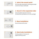 black perforated storage towel rack bathroom hotel with hook storage towel rack gj2214