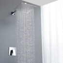 in wall hotel concealed shower shower head embedded box bathroom black single function shower al2006