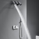 luxury brass concealed shower shower bathroom built in hot and cold multifunctional outlet shower set al2510