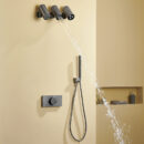 luxury brass concealed shower shower bathroom built in hot and cold multifunctional outlet shower set al2510