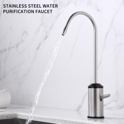 water purifier faucet pure water household kitchen sink fine nozzle stainless steel direct drinking faucet cf2302