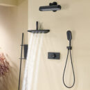 the new all copper concealed shower shower faucet embedded multifunctional hot and cold shower set al2513