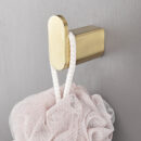 304 stainless steel bathroom pendant set brushed gold bathroom towel rack gjj1001 modern minimalist