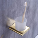 american style golden towel rack bathroom hardware pendant set bathroom folding bath towel rack rack gj2065