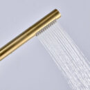 european style household bathroom in wall brass concealed simple luxury shower flower sprinkler hot and cold dual control set la1056