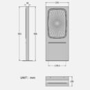 in wall thermostatic concealed shower set full copper hot and cold flying rain waterfall hidden shower luminous top spray al2402