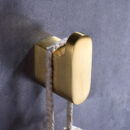 american style golden towel rack bathroom hardware pendant set bathroom folding bath towel rack rack gj2065