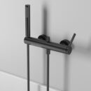 minimalist bathroom without top spray gray simple shower bathtub faucet hot and cold mixing valve zy2501