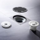 all copper gun gray square toilet toilet sewer bathroom drain invisible deodorant floor drain dl2201