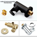 european style household bathroom in wall brass concealed simple luxury shower flower sprinkler hot and cold dual control set la1056