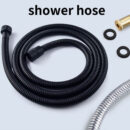 european style household bathroom in wall brass concealed simple luxury shower flower sprinkler hot and cold dual control set la1056