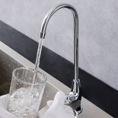 all copper pure faucet push type automatic backwater school outdoor park municipal direct drinking faucet js1002