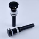 all copper in wall black drainer set, wall drain pipe, basin, wash basin, deodorant and anti blocking qp1001
