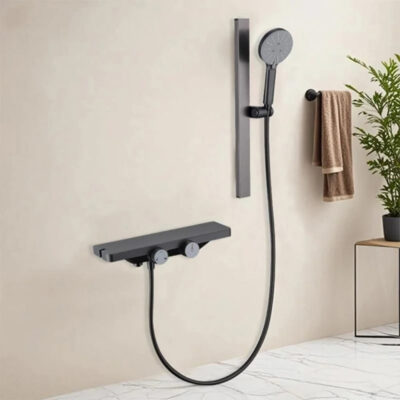 shower set household bathroom hot and cold storage shower head lm2508