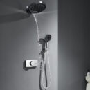 all copper household bathroom in wall shower, large top spray, multi function hot and cold outlet shower set al2511